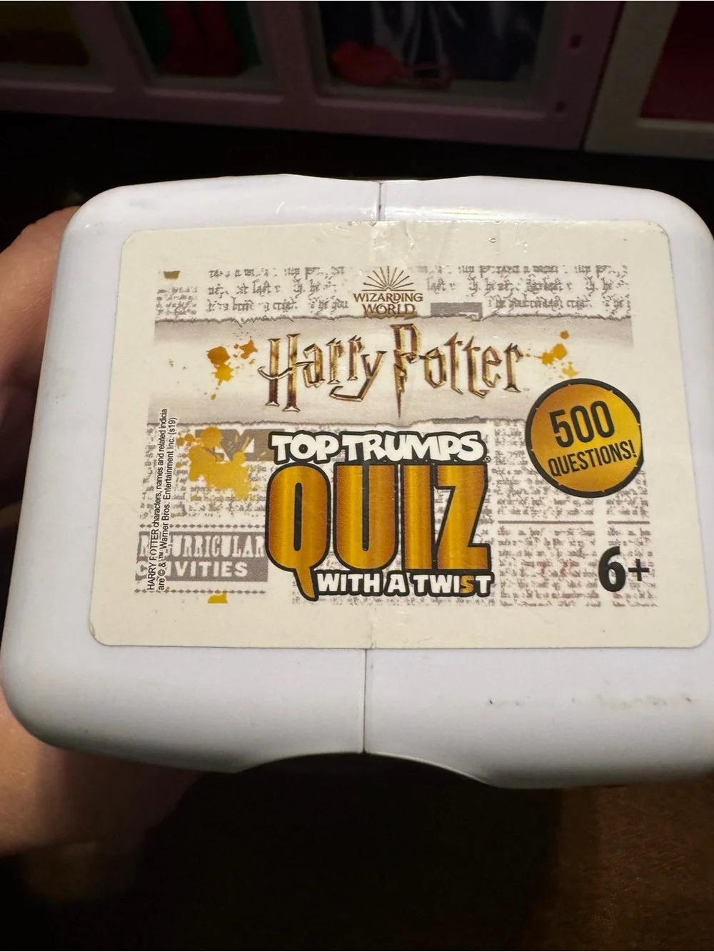 Harry Potter Trivia / Quiz Game - 500 Questions by Top Trumps W/ White Card Case